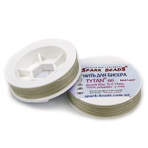 Нитки для бисера Tytan 60 Spark Beads (60м)